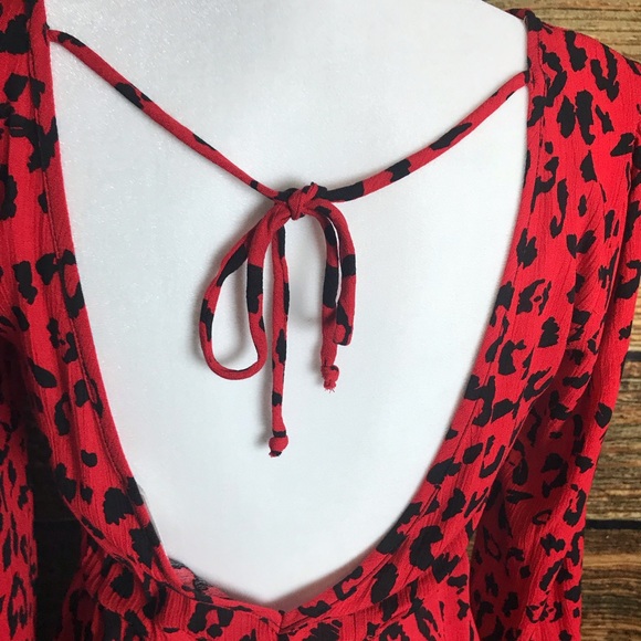 Red Hot Leopard Dress - Picture 5 of 6